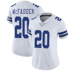 Women's Darren McFadden Dallas Cowboys No.20 Limited Vapor Untouchable Jersey - White