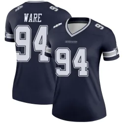 Women's DeMarcus Ware Dallas Cowboys No.94 Legend Jersey - Navy