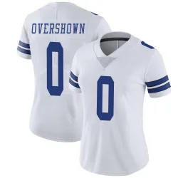 Women's DeMarvion Overshown Dallas Cowboys No.0 Limited Vapor Untouchable Jersey - White