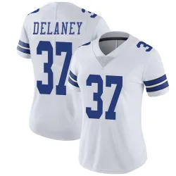 Women's Dee Delaney Dallas Cowboys No.37 Limited Vapor Untouchable Jersey - White