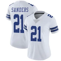 Women's Deion Sanders Dallas Cowboys No.21 Limited Vapor Untouchable Jersey - White