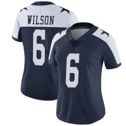 Women's Donovan Wilson Dallas Cowboys No.6 Limited Alternate Vapor Untouchable Jersey - Navy