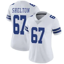 Women's Drew Shelton Dallas Cowboys No.67 Limited Vapor Untouchable Jersey - White