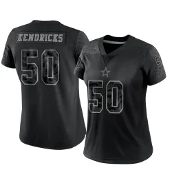 Women's Eric Kendricks Dallas Cowboys No.50 Limited Reflective Jersey - Black