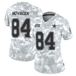 Women's Jay Novacek Dallas Cowboys No.84 Limited 2024 Salute to Service Jersey - Arctic Camo