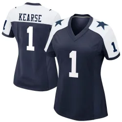 Women's Jayron Kearse Dallas Cowboys No.1 Game Alternate Jersey - Navy