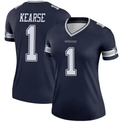 Women's Jayron Kearse Dallas Cowboys No.1 Legend Jersey - Navy