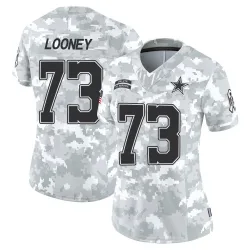 Women's Joe Looney Dallas Cowboys No.73 Limited 2024 Salute to Service Jersey - Arctic Camo