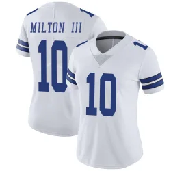Women's Joe Milton III Dallas Cowboys No.10 Limited Vapor Untouchable Jersey - White
