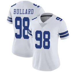 Women's Jonathan Bullard Dallas Cowboys No.98 Limited Vapor Untouchable Jersey - White