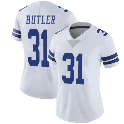 Women's Josh Butler Dallas Cowboys No.31 Limited Vapor Untouchable Jersey - White