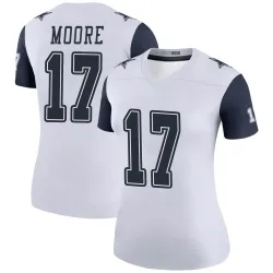 Women's Kellen Moore Dallas Cowboys No.17 Legend Color Rush Jersey - White