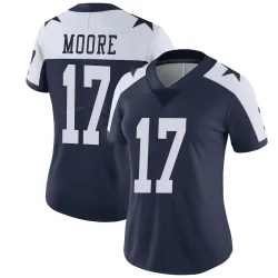 Women's Kellen Moore Dallas Cowboys No.17 Limited Alternate Vapor Untouchable Jersey - Navy
