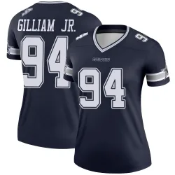 Women's Kelvin Gilliam Jr. Dallas Cowboys No.94 Legend Jersey - Navy