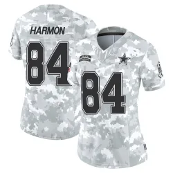 Women's Kelvin Harmon Dallas Cowboys No.84 Limited 2024 Salute to Service Jersey - Arctic Camo