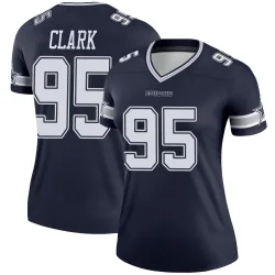 Women's Kenny Clark Dallas Cowboys No.95 Legend Jersey - Navy