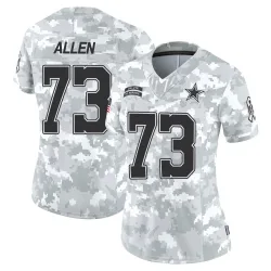Women's Larry Allen Dallas Cowboys No.73 Limited 2024 Salute to Service Jersey - Arctic Camo