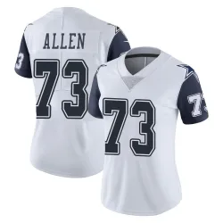 Women's Larry Allen Dallas Cowboys No.73 Limited Color Rush Vapor Untouchable Jersey - White
