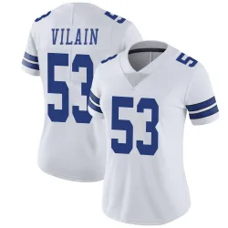 Women's Luiji Vilain Dallas Cowboys No.53 Limited Vapor Untouchable Jersey - White