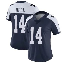 Women's Markquese Bell Dallas Cowboys No.14 Limited Alternate Vapor Untouchable Jersey - Navy