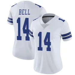 Women's Markquese Bell Dallas Cowboys No.14 Limited Vapor Untouchable Jersey - White