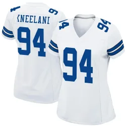 Women's Marshawn Kneeland Dallas Cowboys No.94 Game Jersey - White