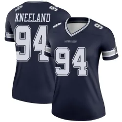 Women's Marshawn Kneeland Dallas Cowboys No.94 Legend Jersey - Navy