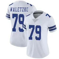 Women's Matt Waletzko Dallas Cowboys No.79 Limited Vapor Untouchable Jersey - White
