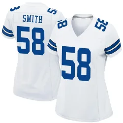 Women's Mazi Smith Dallas Cowboys No.58 Game Jersey - White