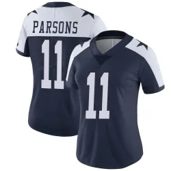 Women's Micah Parsons Dallas Cowboys No.11 Limited Alternate Vapor Untouchable Jersey - Navy