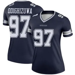 Women's Osa Odighizuwa Dallas Cowboys No.97 Legend Jersey - Navy