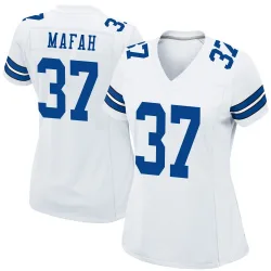 Women's Phil Mafah Dallas Cowboys No.37 Game Jersey - White