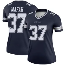Women's Phil Mafah Dallas Cowboys No.37 Legend Jersey - Navy
