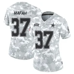 Women's Phil Mafah Dallas Cowboys No.37 Limited 2024 Salute to Service Jersey - Arctic Camo