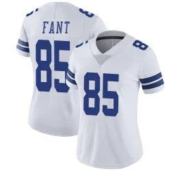 Women's Princeton Fant Dallas Cowboys No.85 Limited Vapor Untouchable Jersey - White
