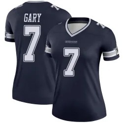 Women's Rashan Gary Dallas Cowboys No.7 Legend Jersey - Navy