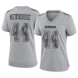 Women's Robert Newhouse Dallas Cowboys No.44 Game Atmosphere Fashion Jersey - Gray