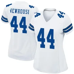 Women's Robert Newhouse Dallas Cowboys No.44 Game Jersey - White