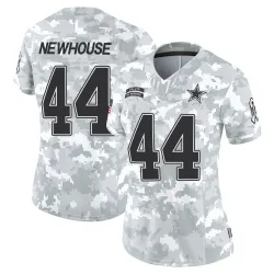 Women's Robert Newhouse Dallas Cowboys No.44 Limited 2024 Salute to Service Jersey - Arctic Camo