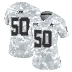 Women's Sean Lee Dallas Cowboys No.50 Limited 2024 Salute to Service Jersey - Arctic Camo