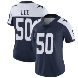 Women's Sean Lee Dallas Cowboys No.50 Limited Alternate Vapor Untouchable Jersey - Navy