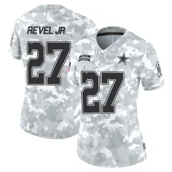 Women's Shavon Revel Jr. Dallas Cowboys No.27 Limited 2024 Salute to Service Jersey - Arctic Camo