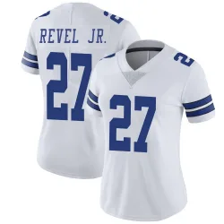 Women's Shavon Revel Jr. Dallas Cowboys No.27 Limited Vapor Untouchable Jersey - White