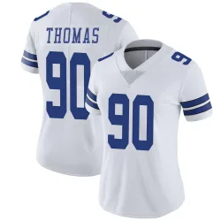 Women's Solomon Thomas Dallas Cowboys No.90 Limited Vapor Untouchable Jersey - White