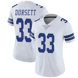 Women's Tony Dorsett Dallas Cowboys No.33 Limited Vapor Untouchable Jersey - White