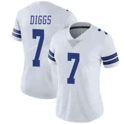 Women's Trevon Diggs Dallas Cowboys No.7 Limited Vapor Untouchable Jersey - White