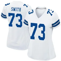 Women's Tyler Smith Dallas Cowboys No.73 Game Jersey - White