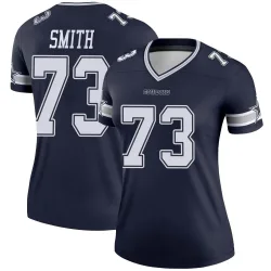 Women's Tyler Smith Dallas Cowboys No.73 Legend Jersey - Navy
