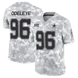 Youth Adedayo Odeleye Dallas Cowboys No.96 Limited 2024 Salute to Service Jersey - Arctic Camo