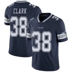 Youth Alijah Clark Dallas Cowboys No.38 Limited Team Color Vapor Untouchable Jersey - Navy